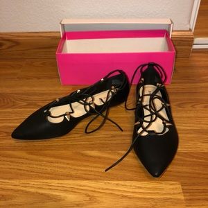 Never Worn JustFab Pointed Flats